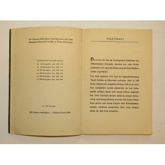 Liederbuch der österreichischen Hitlerjugend. Espenlaub militaria
